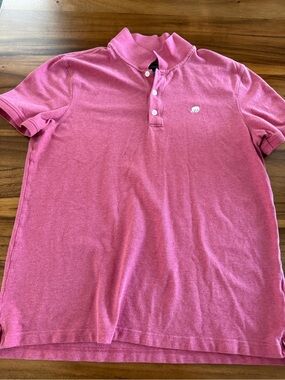 Banana Republic Men's Heather Pink Polo